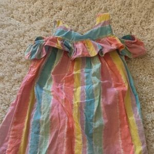 Bright tank off the shoulder dress 2T